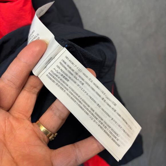 Abercrombie & Fitch Pullover Windbreaker Jacket Anorak Logo Preppy Track Medium - Picture 8 of 14